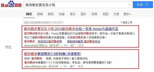 百度競(jìng)價(jià)分析